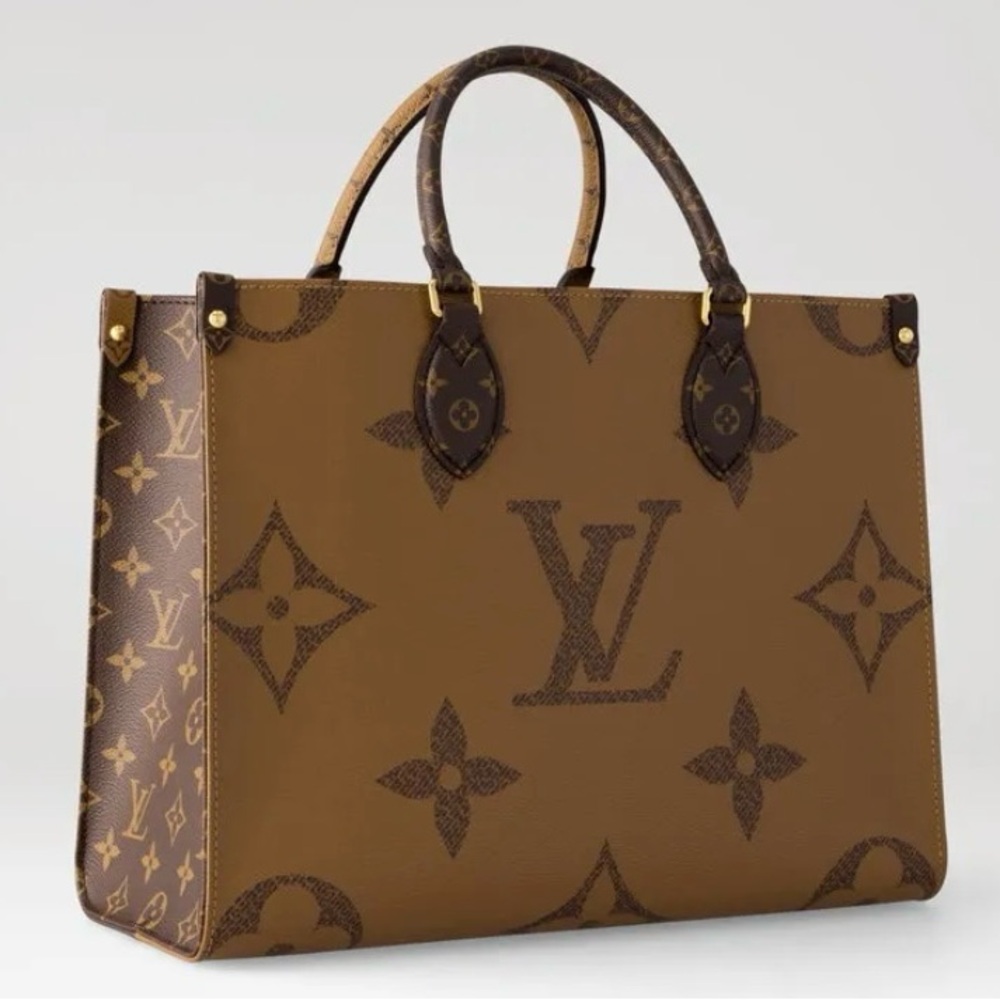 Louis Vuitton Brown Monogram OnTheGo MM Tote